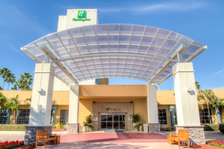 front of Holiday Inn Tampa
