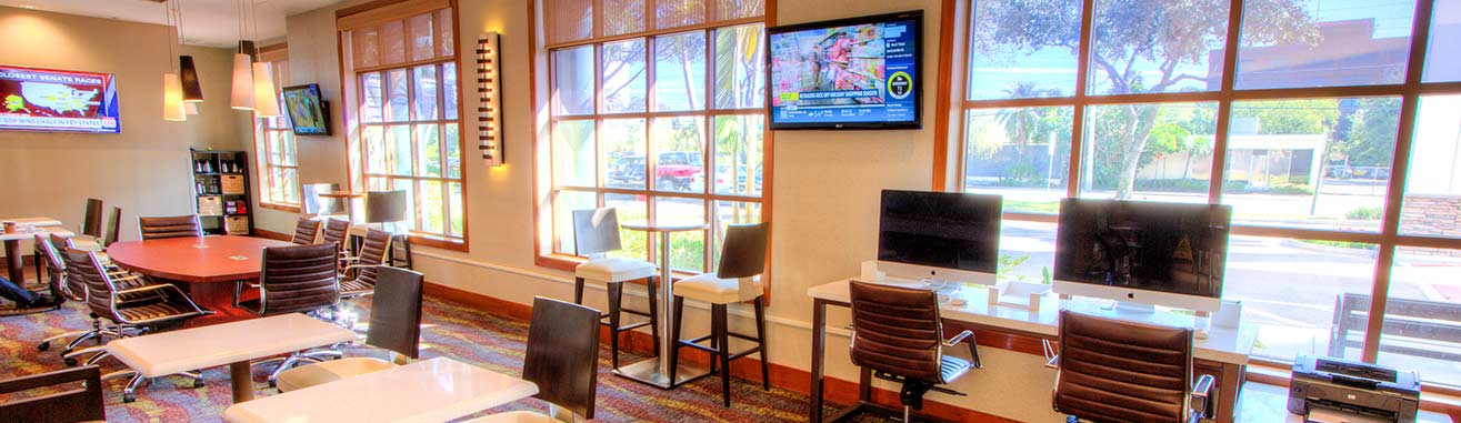 Image of Holiday Inn Tampa Business Center With Computers
